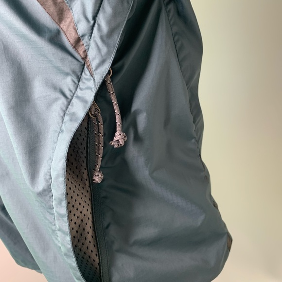 Women’s Patagonia Steele Blue w/ Lining Windbreaker Parka Size Large L - Picture 5 of 10